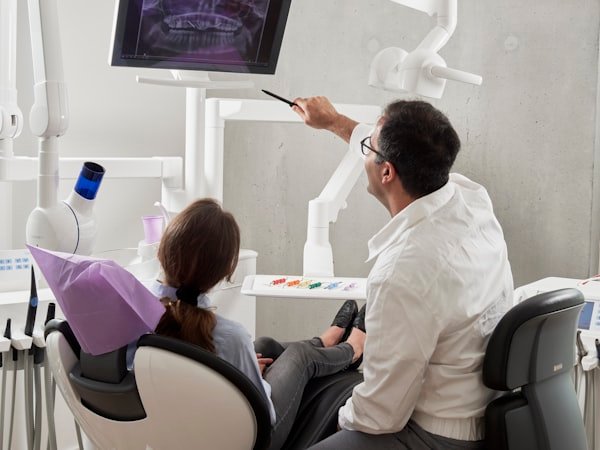 Cosmetic dentistry consultation